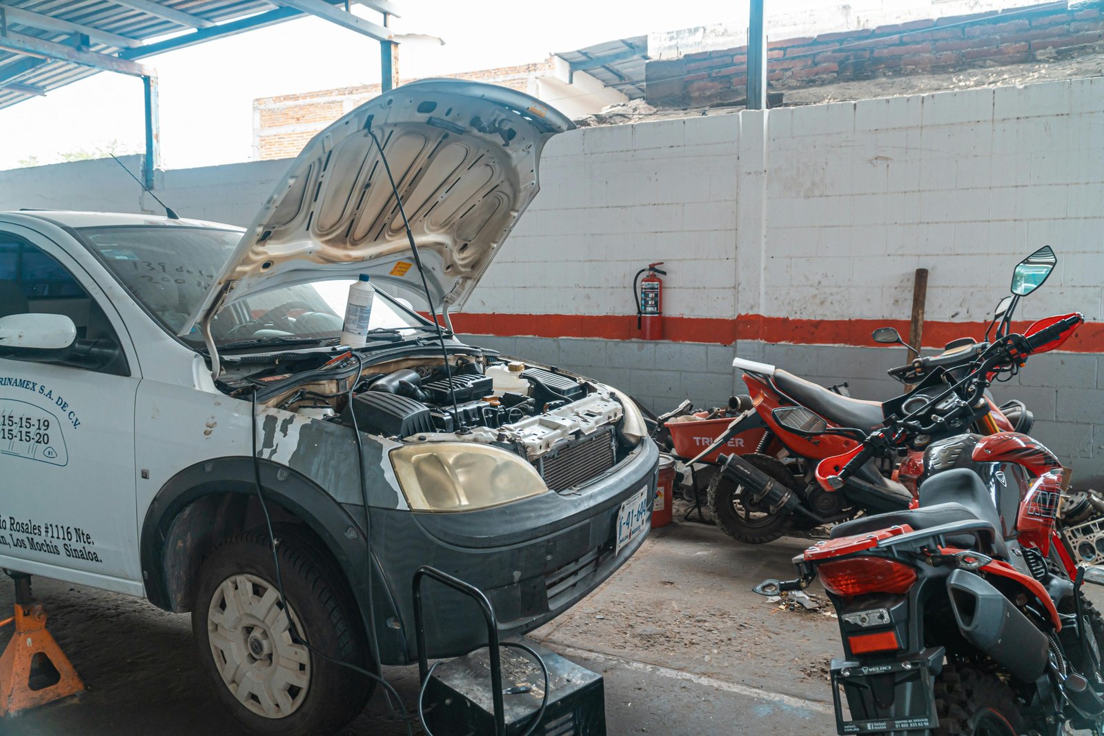 Reparación de motor
